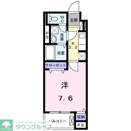 ベルハイツ早稲田の物件間取画像